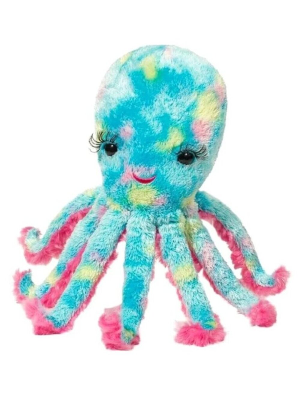Douglas Plush Octopus Cara Turquoise Stuffed Animal  New w/Tag